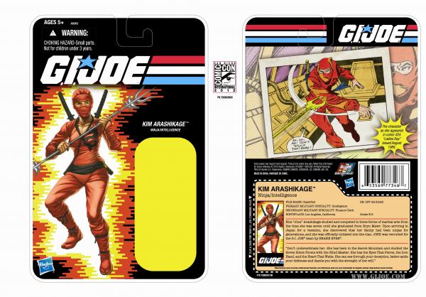 SDCC 2012: Official Hasbro Product Images - Transformers Event: SDCC Kim Arashikage Pkg